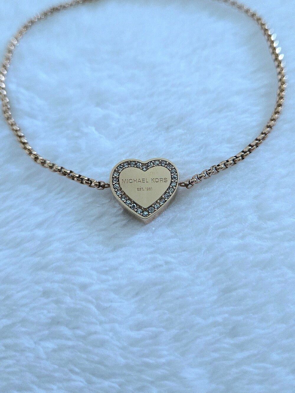 ✨️HP✨️ Michael Kors Rose🌹 Gold💛 Heritage Heart Set - NIB - Picture 13 of 16